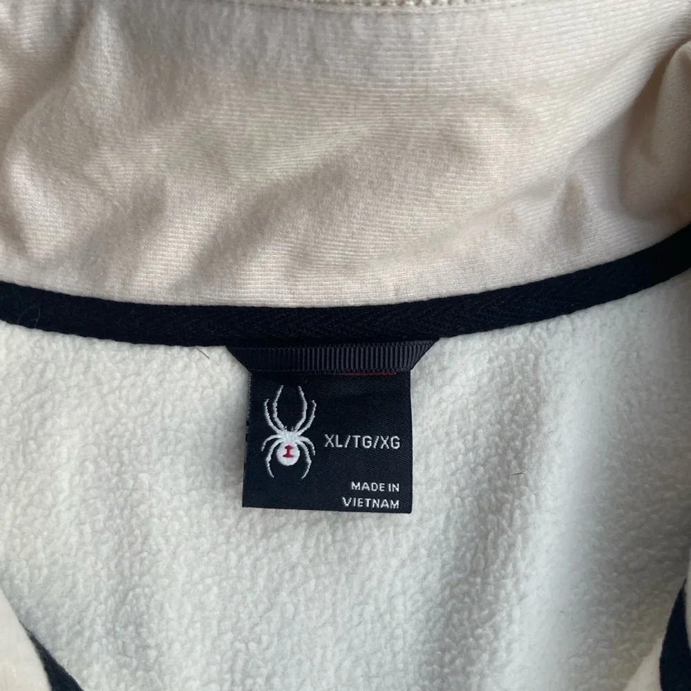 SPYDER MENS FLEECE LINED COLOR BLOCK SWEATSHIRT XL